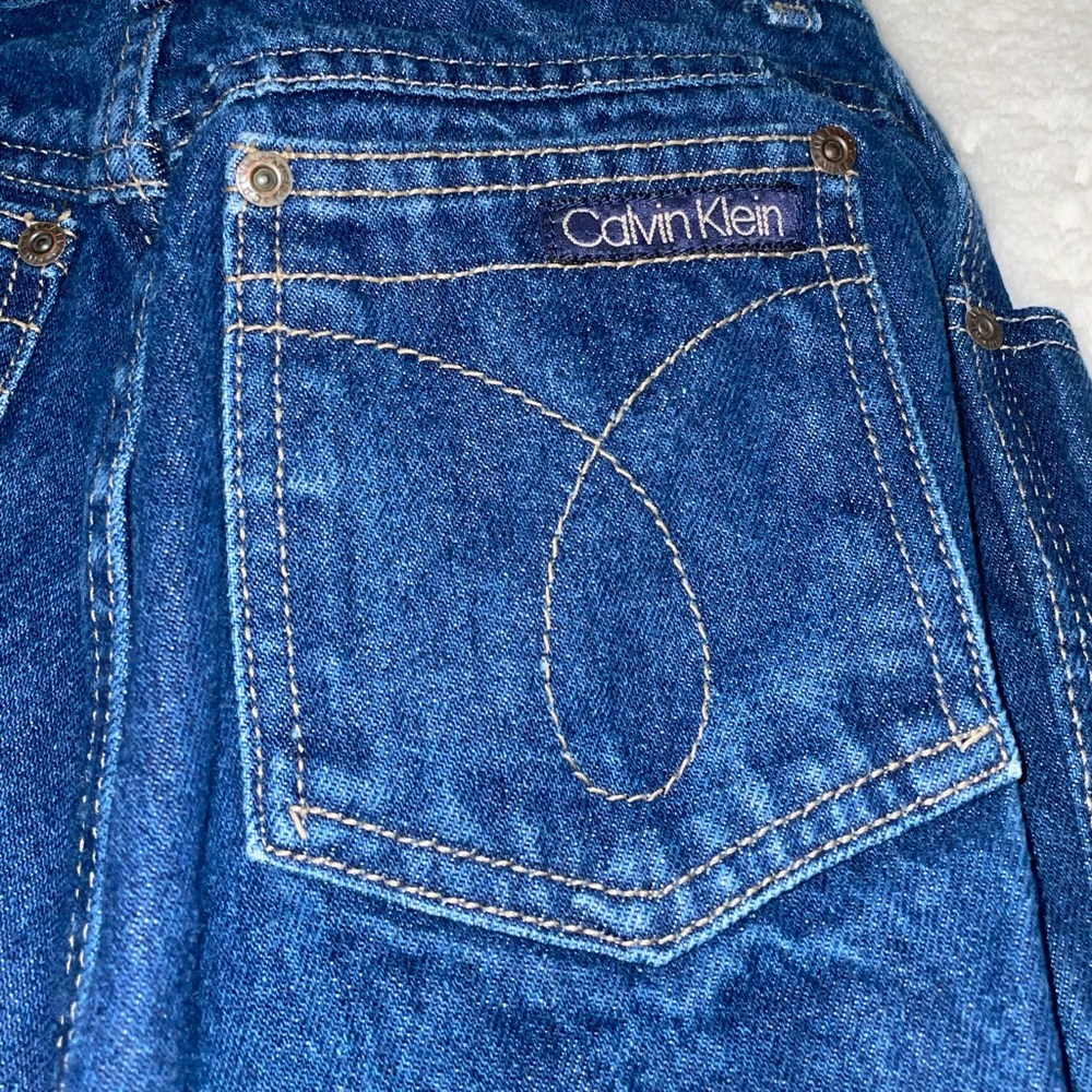 Calvin Klein - Blue Jean - Ribcage Straight
